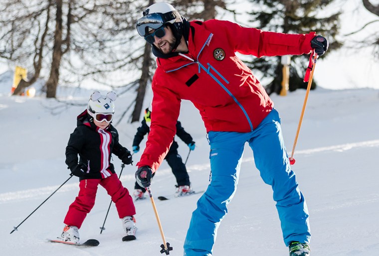 Corsi di sci per bambini